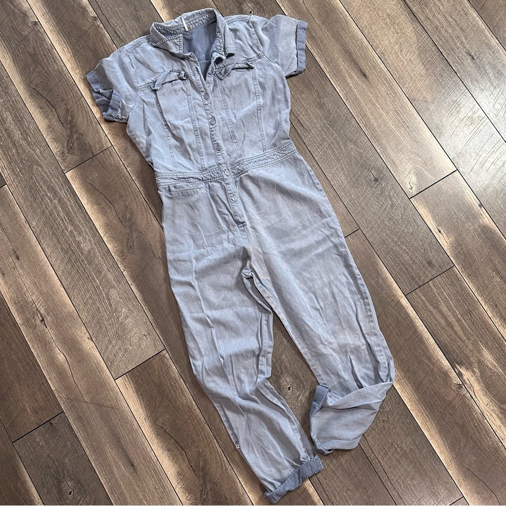 Young, Fabulous & Broke Denim Jumpsuit